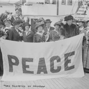 La delegazione di pace in partenza per l’Europa. La delegazione di pace in partenza per l’Europa.