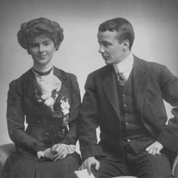 Theodore Jr. e la moglie, Eleanor Butler Alexander, ai tempi del fidanzamento. Theodore Jr. e la moglie, Eleanor Butler Alexander, ai tempi del fidanzamento.